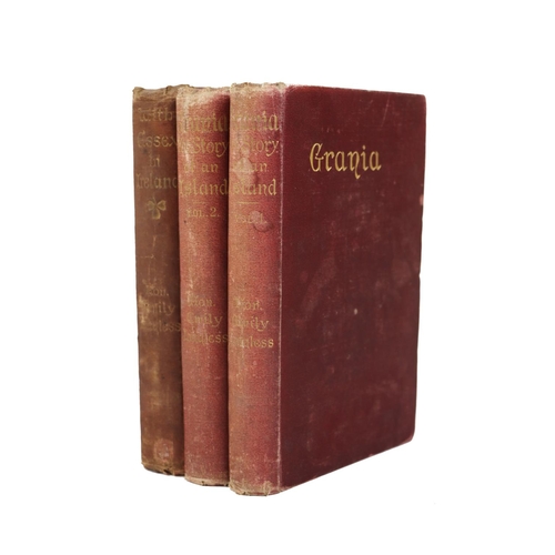13 - Lawless (Hon. Emily) Grania - The Story of an Island, 2 vols. Lond. 1892. First Edn., 2 hf. titles, ... 
