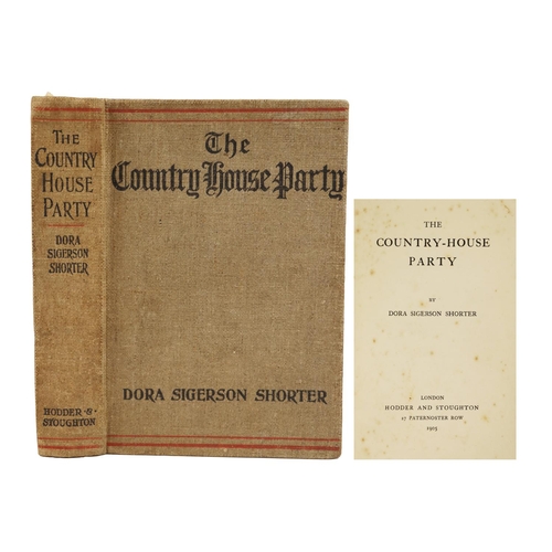 21 - With Original Portrait Sketch by John Butler YeatsSigerson Shorter (Dora) The Country House Party, 8... 
