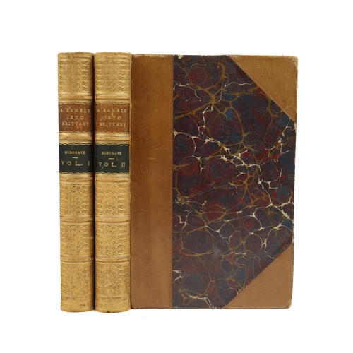 23 - Musgrave (Rev. George)&nbsp; Ramble into Brittany,&nbsp; 2 vols. Lond. (Hurst and Blackett) 1870&nbs... 