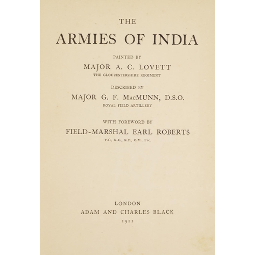 30 - With Annotations by Lord BirdwoodMilitary: MacMunn (Mjr. G.F.) The Armies of India, thick 8vo, L. (A... 
