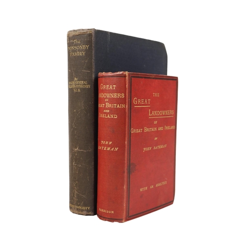 34 - Genealogy: Bateman (John)&nbsp;The Great Landowners of Great Britain and Ireland, Lond. 1878.&nbsp;F... 