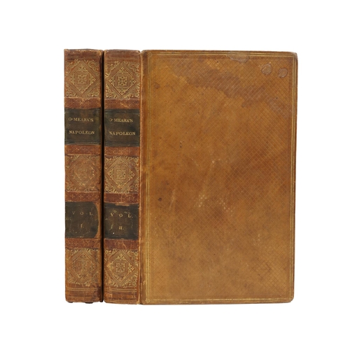39 - Association CopyO'Meara (Barry E.) Napoleon in Exile; or A Voice from St. Helena,  2vols. 8vo Lond. ... 