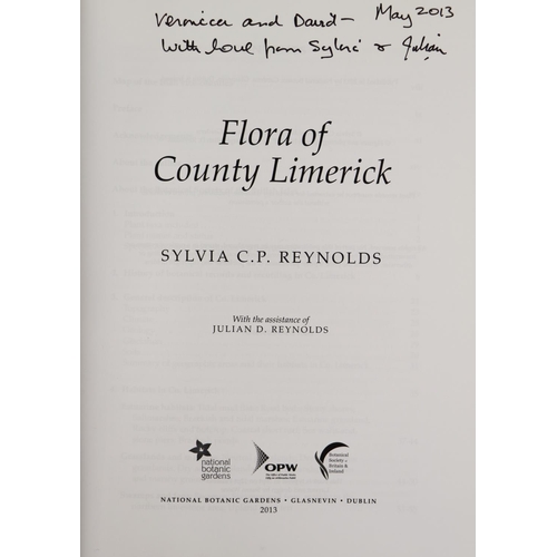 42 - Natural History: Reynolds (Sylvia C.P.) Flora of County Limerick, 4to Dublin (Nat. Botanic Garders) ... 