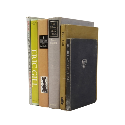 43 - MacCarthy (Fiona) Eric Gill, L. 1989; Yorke (Malcolm) Eric Gill Man of Flesh and Spirit, L. 1981; Sp... 