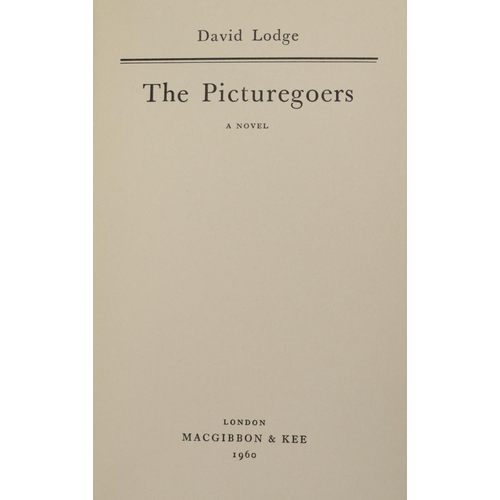 48 - Lodge (David)&nbsp;The Picturegoers, 8vo L. (MacGibbon & Kee) 1960,&nbsp;First Edn., black cloth... 