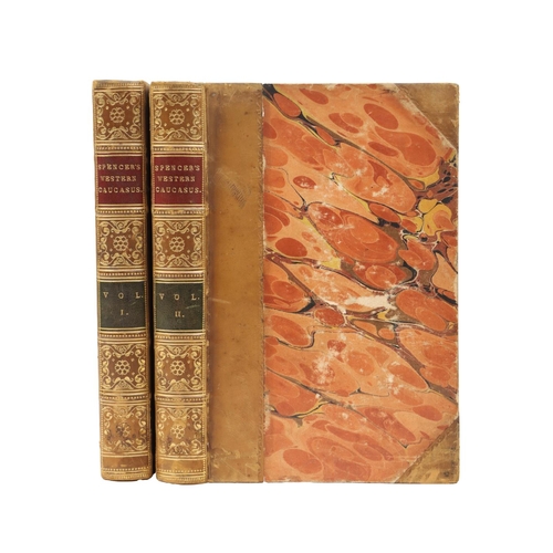 53 - Spencer (Ed.) Travels in the Western Caucasus, 2 vols. Lond. 1838. First Edn., 2 engd. frontis, vign... 
