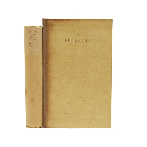 56 - Garnett (David) A Terrible Day, 8vo, L. (Wm. Jackson Books Ltd.) 1932, Signed Limited Edn., No. 180 ... 