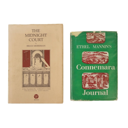57 - Merriman (Brian)&nbsp;The Midnight Court, roy 8vo D. & C. (Mercier Press) 1982.&nbsp;Signed Limi... 