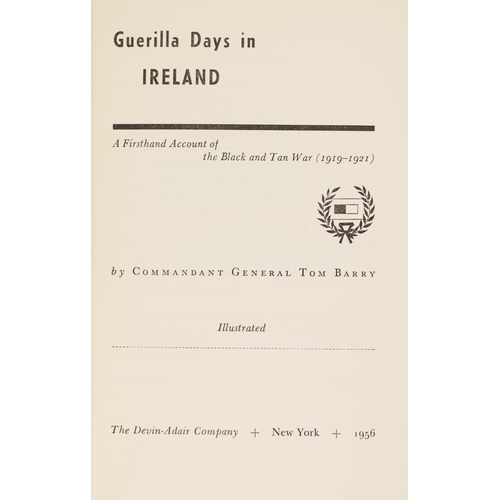 60 - Rare American EditionBarry (Commandant General Tom)&nbsp;Guerilla Days in Ireland, A First Hand Acco... 