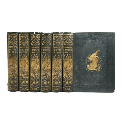 75 - Hand-Coloured Plates:&nbsp; Morris (Rev. F.O.)&nbsp;A History of British Birds,&nbsp; 6 vols. sm. fo... 