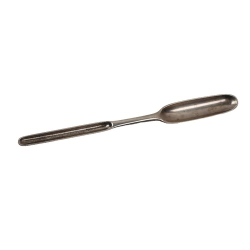 38 - A George III period English silver Marrow Scoop, by Paul Hanet, London 1727, approx. 1.6 ounces. (1)... 