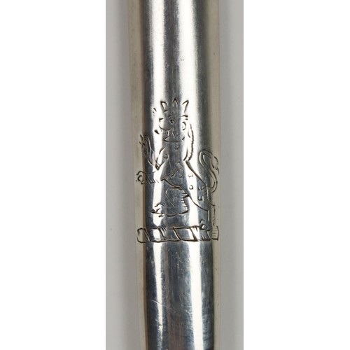 42 - An important 18th Century English silver Marrow Scoop, by Paul de Lamerie (1688 - 1751), London 1720... 