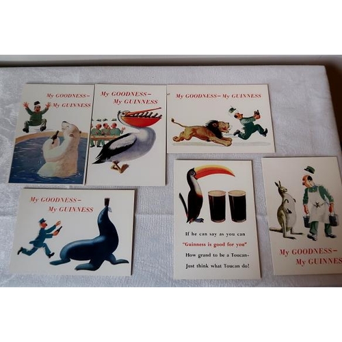22 - A collection of Guinness Postcards.