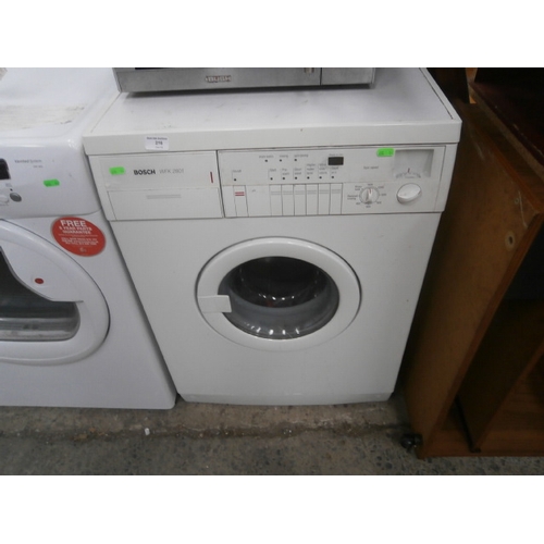 216 - bosch washing machine