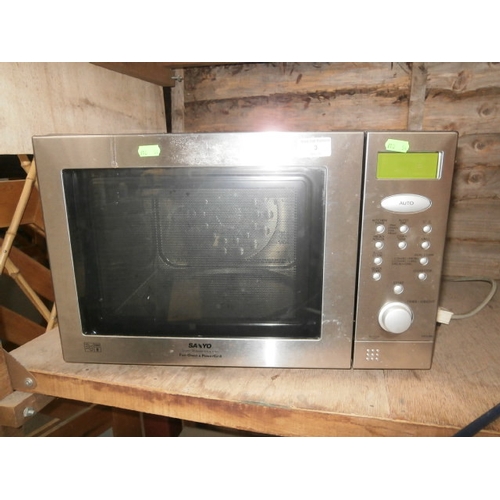 3 - sanyo 900w microwave