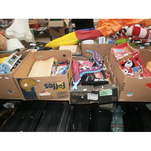 40 - 4 boxes of childrens toys