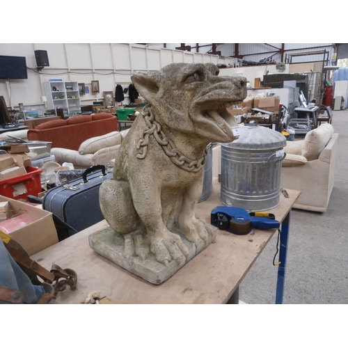 78 - large concrete gargoyle