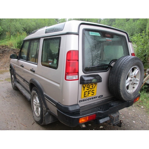 341 - Land Rover Discovery TD5 Series II on a Y plate