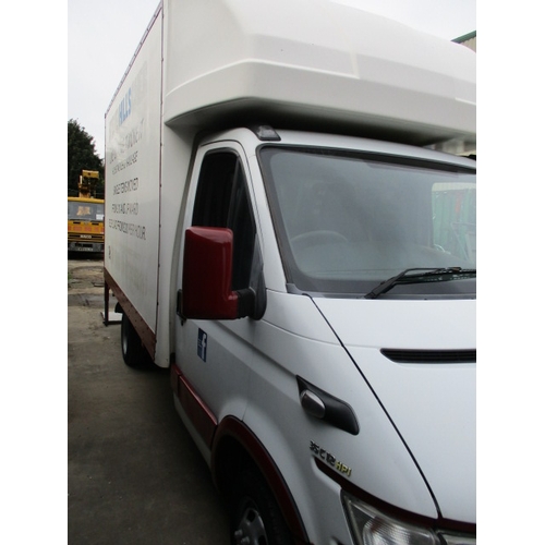 372 - Iveco Luton Van on 05 Plate, 11 Months MOT