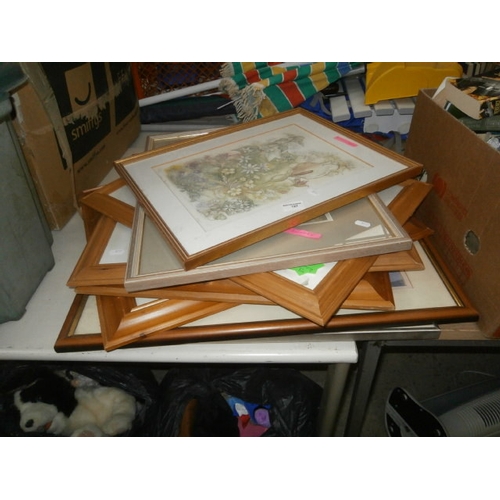 127 - Selection of framed prints and paintings