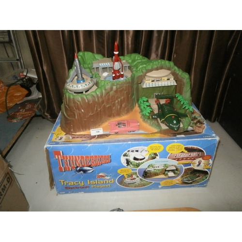 136 - Thunderbirds Tracy island electronic playset