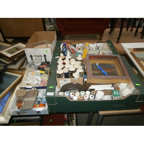 169 - Large quantity of artists materials