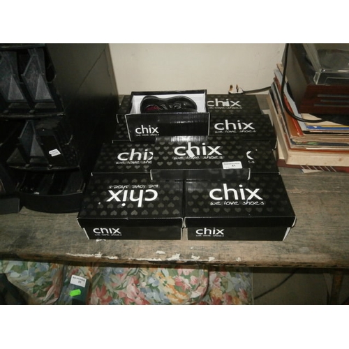 41 - 9 boxes of new Chix childrens shoes, various sizes