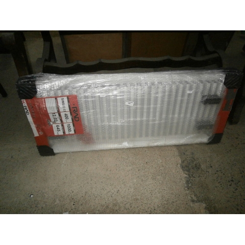 104 - New K-Rad single radiator size 400 x 1000
