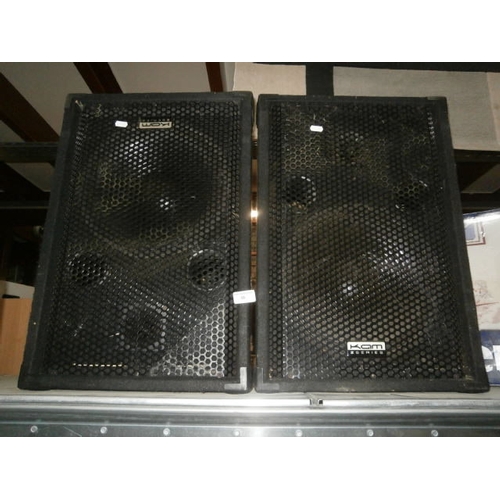 10 - Pair of Kam Z Series speakers