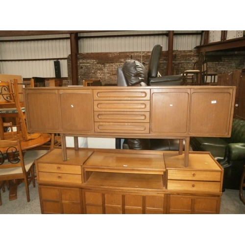 538 - MEREDEW retro teak sideboard