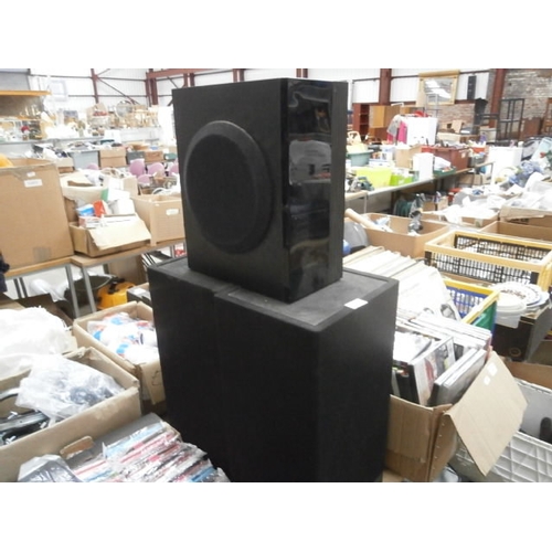 106 - Two Celeste speakers and Samsung sub woofer