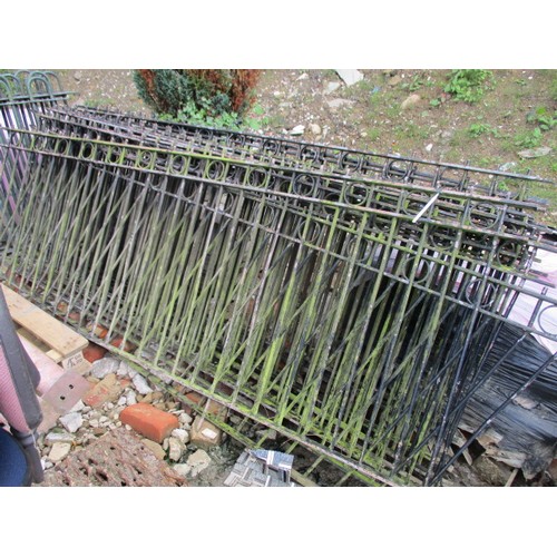 117 - Railings. 38.5 inches high x 110 ft long