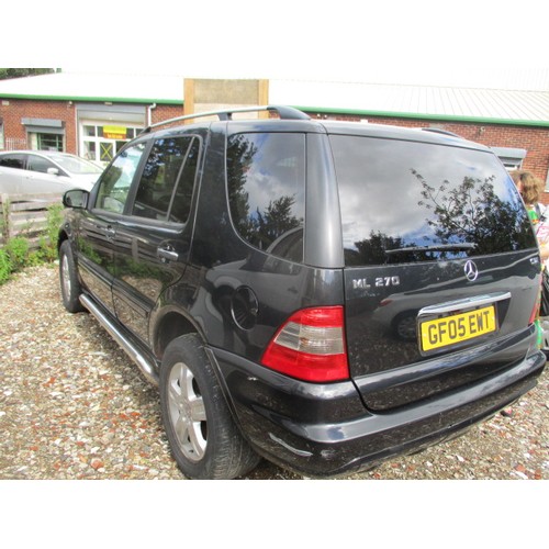 31 - Mercedes ML270 CDI, Registered April 2000, 172k miles,