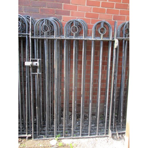 103 - Railings. 68 inches high x 165 ft long plus 46 inch gate.