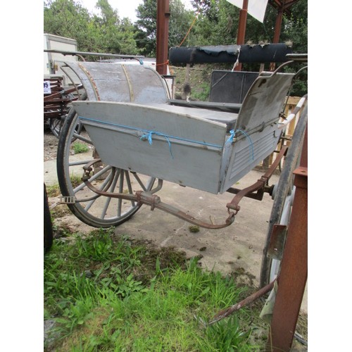 117 - 2 wheel horse cart