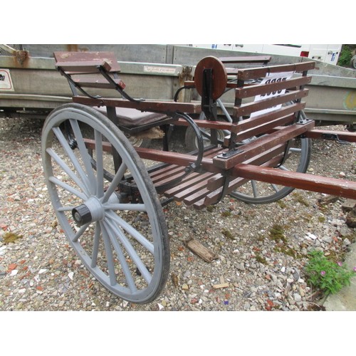 118 - 2 wheel horse cart