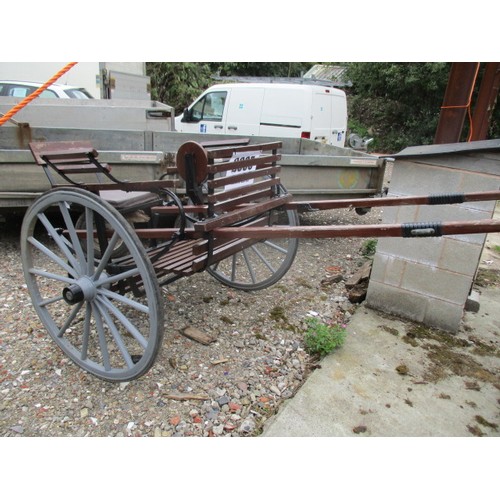 118 - 2 wheel horse cart