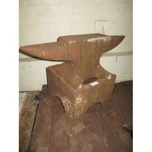 145 - Double ended anvil on stand