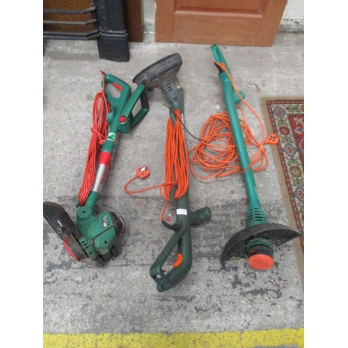 1031 - 3 electric strimmer's, all working.