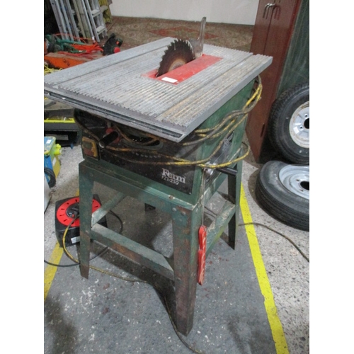 1057 - Ferm FZT-250 Table saw in working order