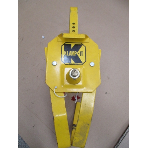 1121 - Klamp-it wheel clamp with 3 keys