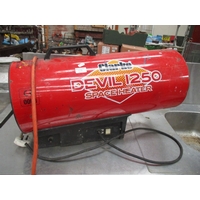 Clarke Devil 850 space heater. fan fires up but not tested with gas!