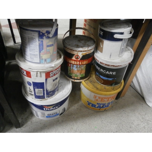 132 - Quantity of various paints