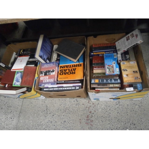 153 - Three boxes of books