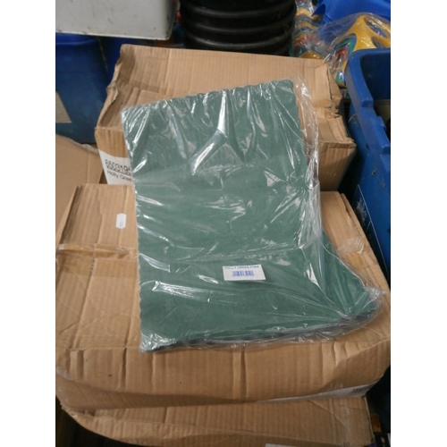 161 - Four boxes of Holly Green placemats
