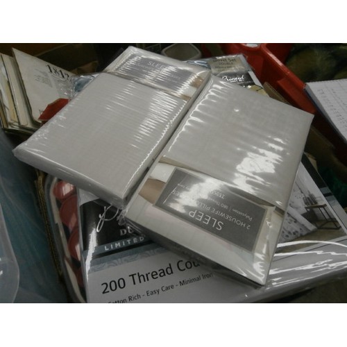146 - Box of new bedding