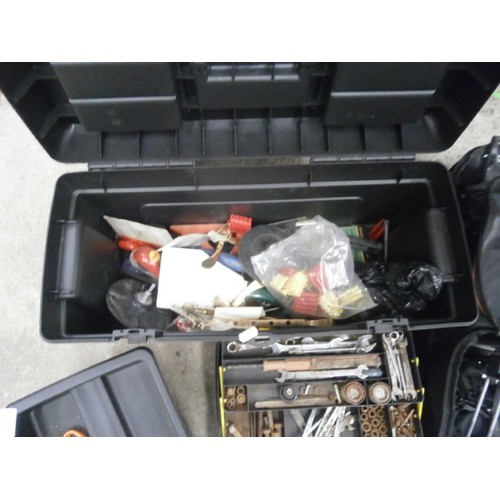 148 - Lot inc tool box and tool bag containing tools