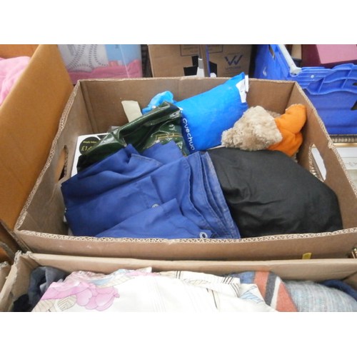 164 - Four boxes of clothing