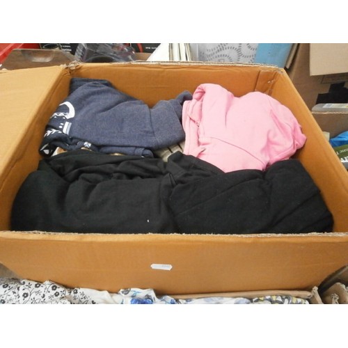 164 - Four boxes of clothing