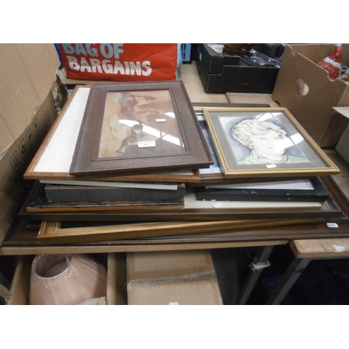 169 - Collection of framed artwork